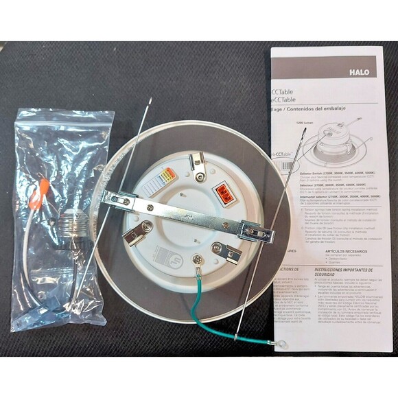 HALO RL56 LED 5"/6" Retrofit SeleCCTable™ Downlight RL56069S1EWHR *Tested - Picture 6 of 8